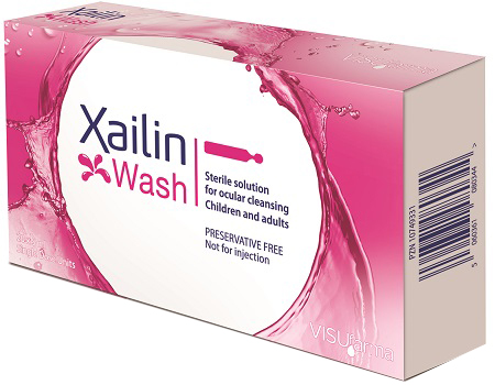 XAILIN WASH SOLUZIONE STERILE OCULARE 20 FLACONCINI 5 ML MONODOSE - dottorbianchi.it
