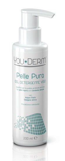 YOUDERM PELLE PURA GEL DETERGENTE VISO 200 ML - dottorbianchi.it