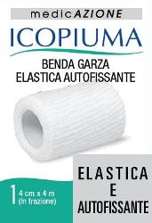 ICOPIUMA BENDA GARZA ELASTICA AUTOFISSANTE CM 4X4 MT - dottorbianchi.it