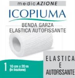 BENDA GARZA ELASTICA ICOPIUMA AUTOFISSANTE CM 10 X 20 MT - dottorbianchi.it