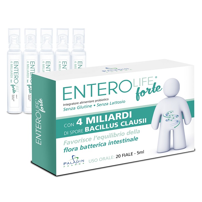 ENTEROLIFE FORTE 4 MILIARDI 20 FIALE DA 5 ML - dottorbianchi.it