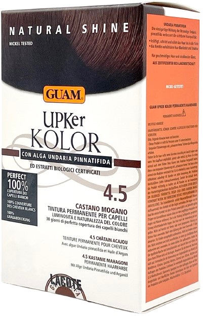 GUAM UPKER KOLOR TINTA CAPELLI CASTANO MOGANO 4.5 IDF - dottorbianchi.it
