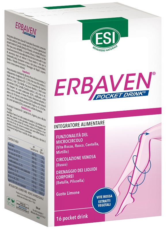 ESI ERBAVEN 16 POCKET DRINK 320 ML - dottorbianchi.it
