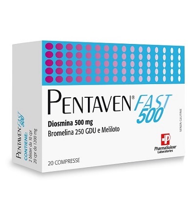 PENTAVEN FAST 500 20 COMPRESSE - dottorbianchi.it