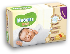 PANNOLINO HUGGIES EXTRA CARE BEBE' BASE 1 28 PEZZI - dottorbianchi.it