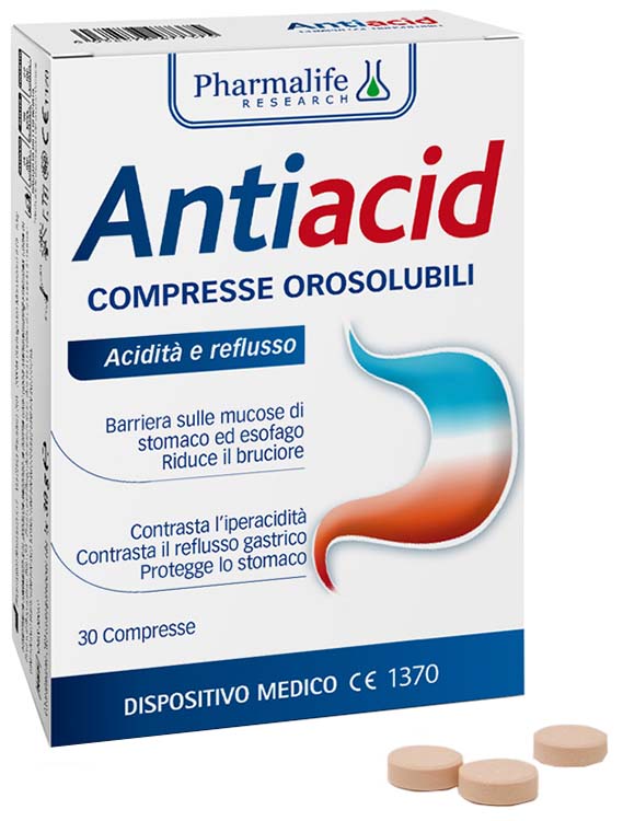 ANTIACID 30 COMPRESSE OROSOLUBILI - dottorbianchi.it