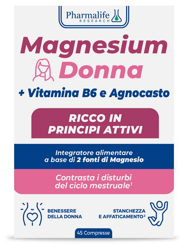 MAGNESIUM DONNA 45 COMPRESSE - dottorbianchi.it