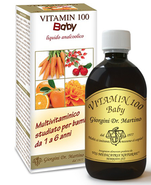 VITAMIN 100 BABY LIQUIDO ANALCOLICO 500 ML - dottorbianchi.it
