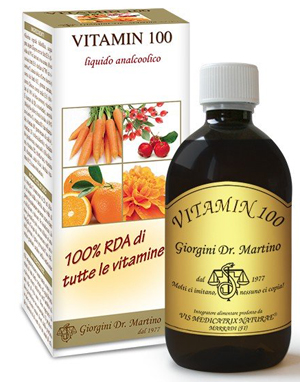 VITAMIN 100 LIQUIDO ANALCOLICO 500 ML - dottorbianchi.it