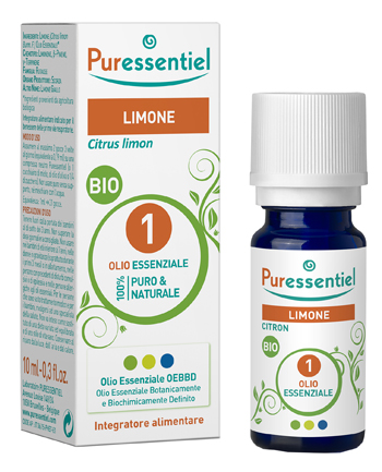 PURESSENTIEL LIMONE OLIO ESSENZIALE BIO 10 ML - dottorbianchi.it