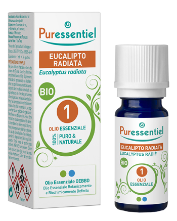 PURESSENTIEL EUCALIPTO RADIATA OLIO ESSENZIALE BIO 10 ML - dottorbianchi.it