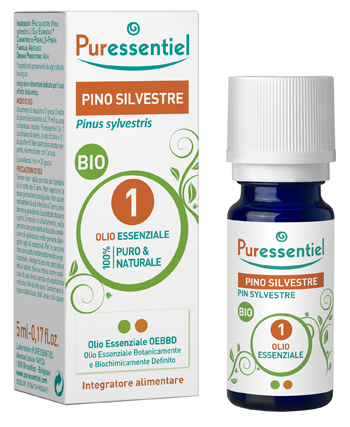 PURESSENTIEL PINO SILVESTRE OLIO ESSENZIALE BIO 5 ML - dottorbianchi.it