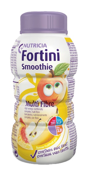 FORTINI SMOOTHIE MULTI FIBRE GUSTO FRUTTI GIALLI 200 ML - dottorbianchi.it