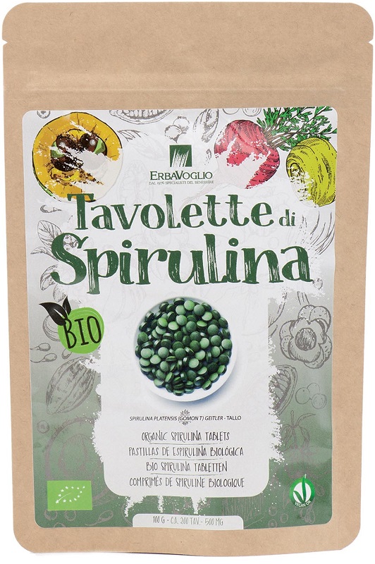 TAVOLETTE DI SPIRULINA BIO - dottorbianchi.it