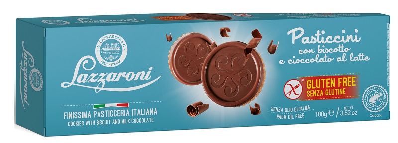 PASTICCINI BISCOTTO/CIOCCOLATO AL LATTE 100 G - dottorbianchi.it