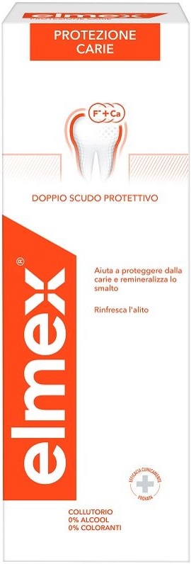 ELMEX PROTEZIONE CARIE COLLUTORIO FLUORURO AMMINICO 400 ML - dottorbianchi.it