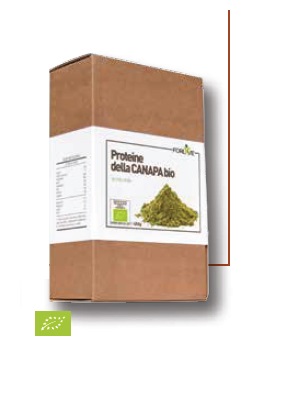 PROTEINE DELLA CANAPA BIO 450 G - dottorbianchi.it
