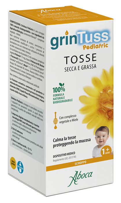 GRINTUSS PEDIATRIC SCIROPPO 180 G - dottorbianchi.it