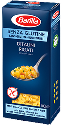 BARILLA DITALINI RIGATI 400 G - dottorbianchi.it