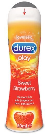 DUREX FRAGOLA GEL LUBRIFICANTE 50 ML - dottorbianchi.it