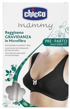 CHICCO MAMMY REGGISENO MICROFIBRA GRAVIDANZA NERO 3C - dottorbianchi.it