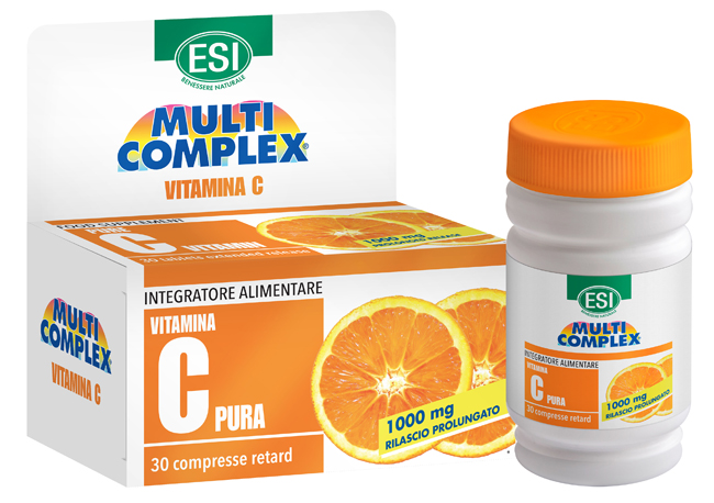ESI VITAMINA C PURA 1000 MG RETARD 30 COMPRESSE - OFFERTA A TEMPO LIMITATO - dottorbianchi.it