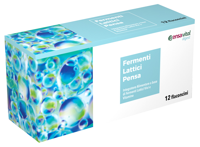 FERMENTI LATTICI PENSA 12 FLACONCINI DA 7 ML - dottorbianchi.it