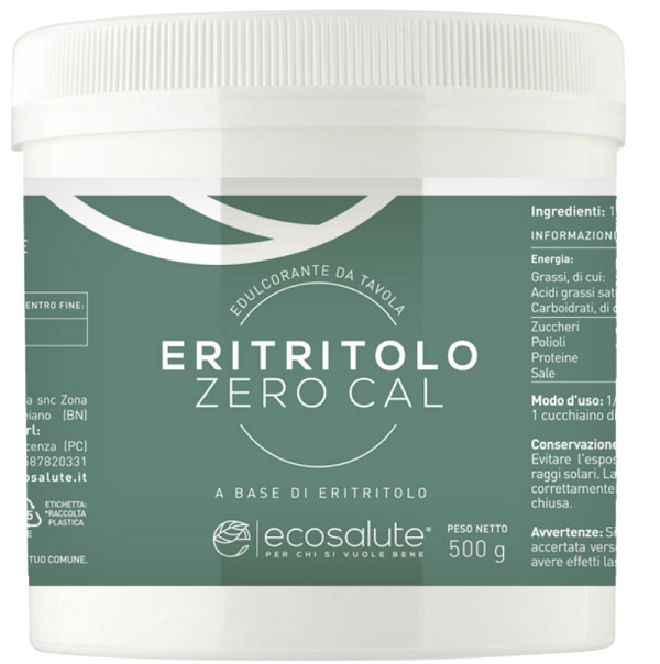 ERITRITOLO ZERO CAL 500 G - dottorbianchi.it