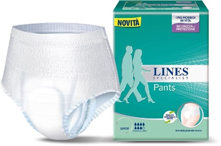 LINES SPECIALIST PANTS SUPER L A MUTANDINA 12 PEZZI FARMA - dottorbianchi.it
