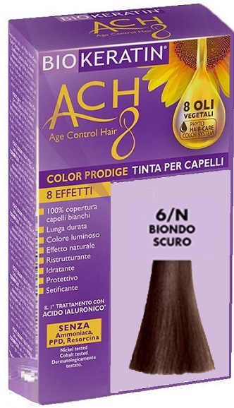 BIOKERATIN ACH8 COLOR PRODIGE 6/N BIONDO SCURO - dottorbianchi.it