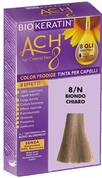 BIOKERATIN ACH8 COLOR PRODIGE 8/N BIONDO CHIARO - dottorbianchi.it