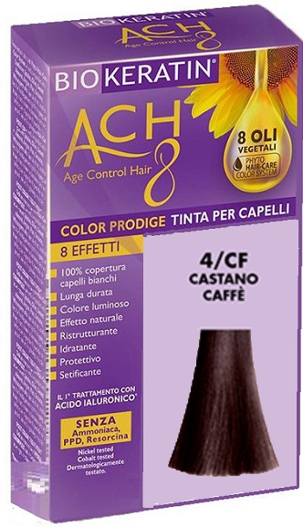 BIOKERATIN ACH8 COLOR PRODIGE 4/CF CASTANO CAFFE' - dottorbianchi.it