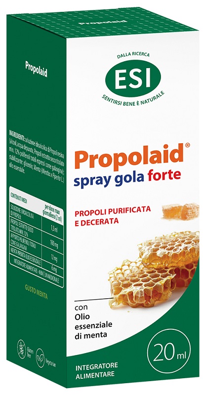ESI PROPOLAID PROPOLGOLA SPRAY FORTE 20 ML - dottorbianchi.it