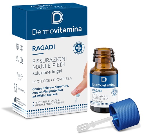 DERMOVITAMINA RAGADI GEL MANI E PIEDI 7 ML - dottorbianchi.it