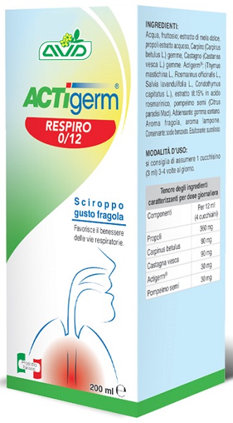 ACTIGERM RESPIRO 0-12 200 ML - dottorbianchi.it
