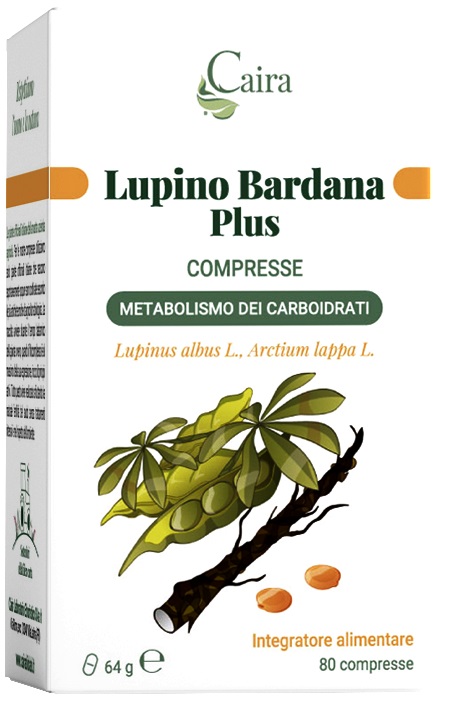 CAIRA LUPINO BARDANA 110 COMPRESSE - dottorbianchi.it