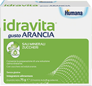 IDRAVITA GUSTO ARANCIA 12 BUSTINE DA 6,25 G - dottorbianchi.it