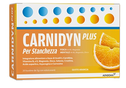 CARNIDYN PLUS 20 BUSTINE DA 5 G GUSTO ARANCIA - dottorbianchi.it