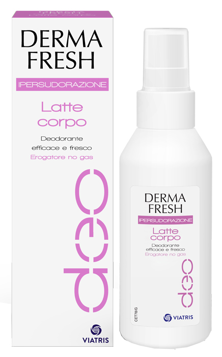 DERMAFRESH IPERSUDORAZIONE LATTE CORPO DEODORANTE 100 ML - dottorbianchi.it
