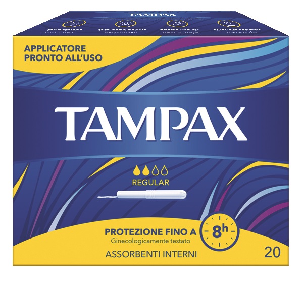 TAMPAX BLUE BOX REGULAR 20 PEZZI - dottorbianchi.it