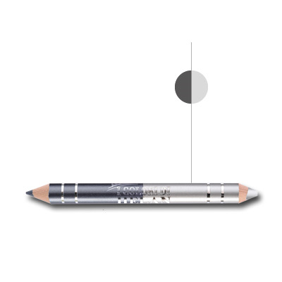 I COLORI DI HELAN BIO MATITA DUO OCCHI OPALINE GRIGIO ANTRACITE - dottorbianchi.it