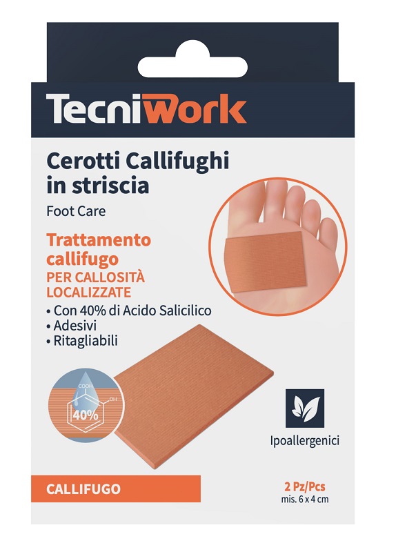 CEROTTI CALLIFUGHI IN STRISCIA CONFEZIONE DA 2 PEZZI - dottorbianchi.it