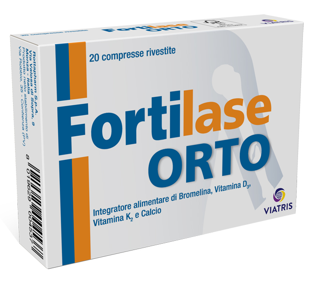 FORTILASE ORTO 20 COMPRESSE RIVESTITE - dottorbianchi.it