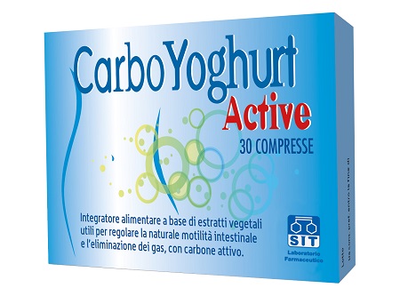 CARBOYOGHURT ACTIVE 30 COMPRESSE - dottorbianchi.it