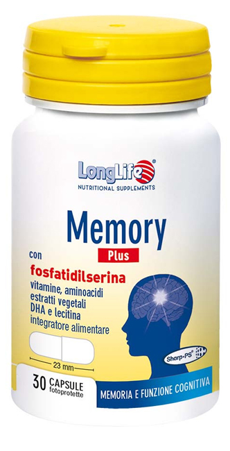 LONGLIFE MEMORY PLUS 30 CAPSULE - dottorbianchi.it