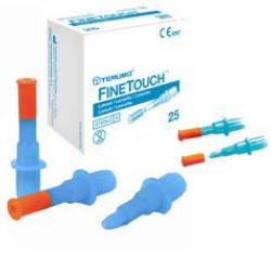 LANCETTE PUNGIDITO FINETOUCH 23 GAUGE 25 PEZZI - dottorbianchi.it