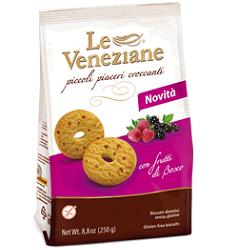 LE VENEZIANE BISCOTTI FRUTTI DI BOSCO 250 G - dottorbianchi.it