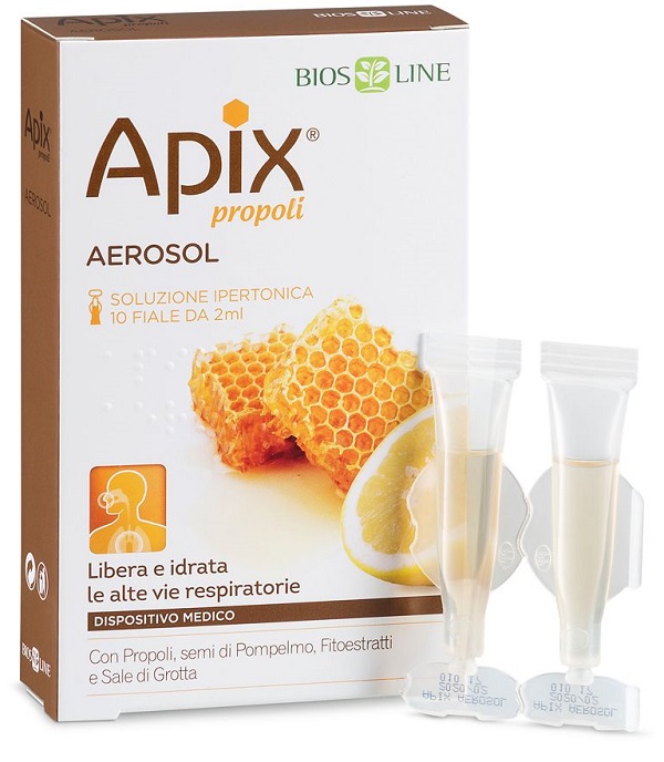 APIX PROPOLI AEROSOL 10 FIALE MONODOSE X 2 ML - dottorbianchi.it