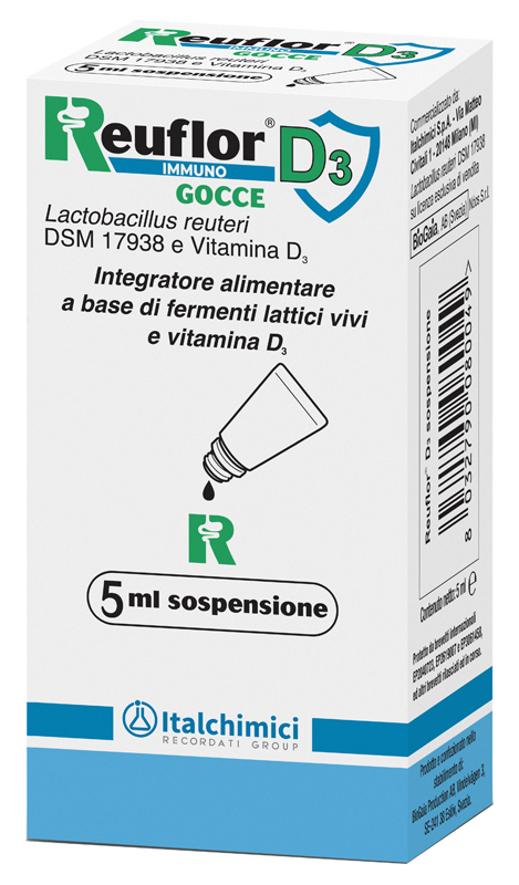 REUFLOR D3 GOCCE 5 ML - dottorbianchi.it