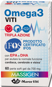 OMEGA3 VITI TRIPLA AZIONE 60 PERLE - dottorbianchi.it